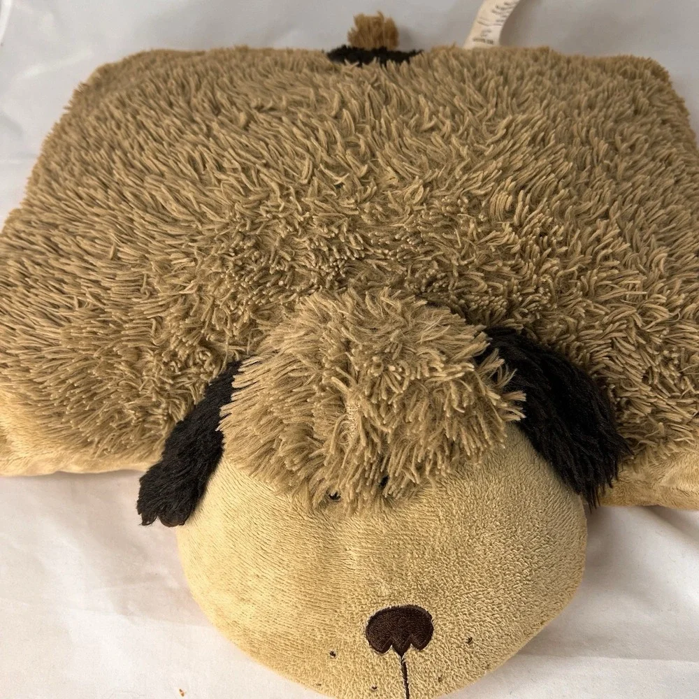 Brown Tan Pillow Pets Puppy Dog‎ Plush Pillow Stuffed Animal 2010 18